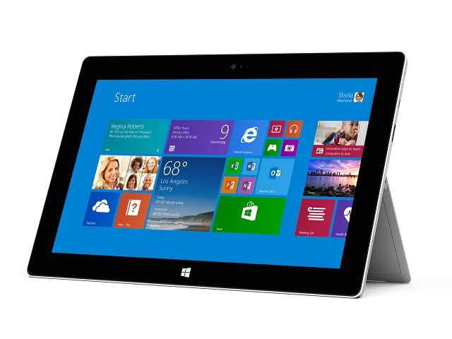配合4G LTE传输 效能升级 Microsoft Surface 2 4GLTE版