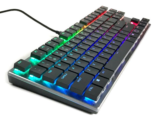 87 Keys 配置、MX LP 键轴 Cooler Master SK630 Chiclet 机械键盘