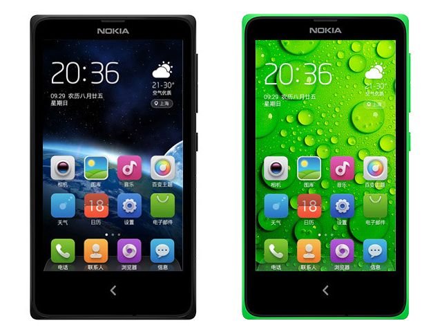 加入Andriod 阵营首作 Nokia X 率先于中国地区预售