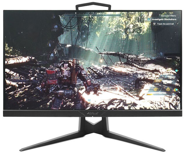 240Hz 刷新率、0.5ms 反应时间 GIGABYTE AORUS KD25F 电竞显示器