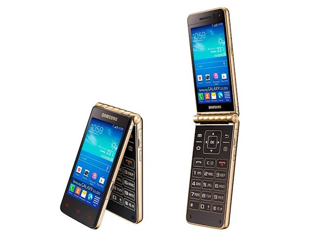 外型奢华双屏幕摺合式手机 Samsung GALAXY Golden