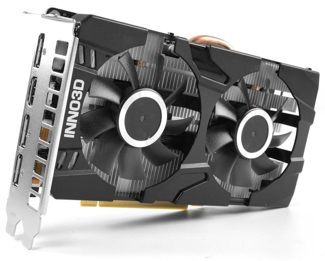 双风扇设计、超短卡身 Inno3D GeForce GTX 1660 Twin X2