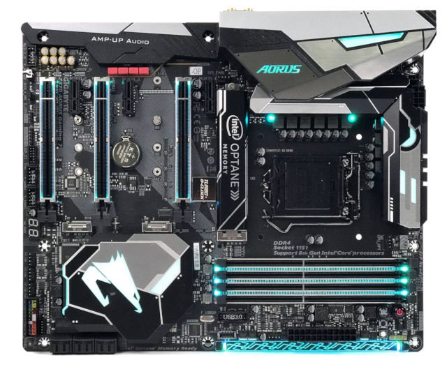 内建32GB Optane记忆体 GIGABYTE Z370 AORUS Gaming 7-OP