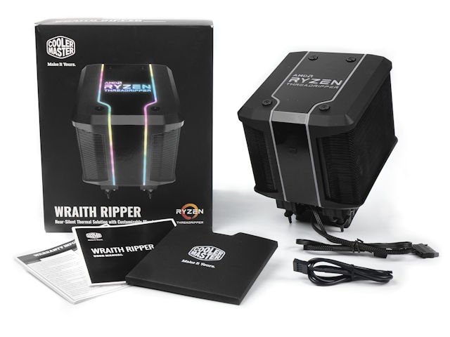 专为 AMD Threadripper 而生 Cooler Master Wraith Ripper 散热器