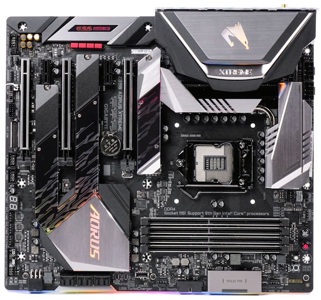 AORUS 板皇登场 !! GIGABYTE Z390 AORUS XTREME 主机板