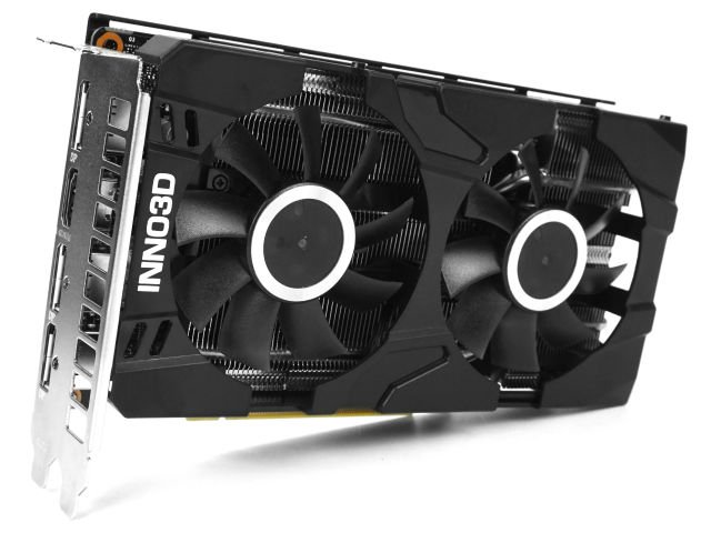 双风扇、短身设计 INNO3D GeForce RTX 2060 Twin X2