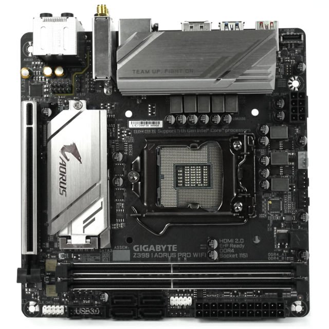 散热设计再升级 !! GIGABYTE Z390I AORUS PRO WIFI