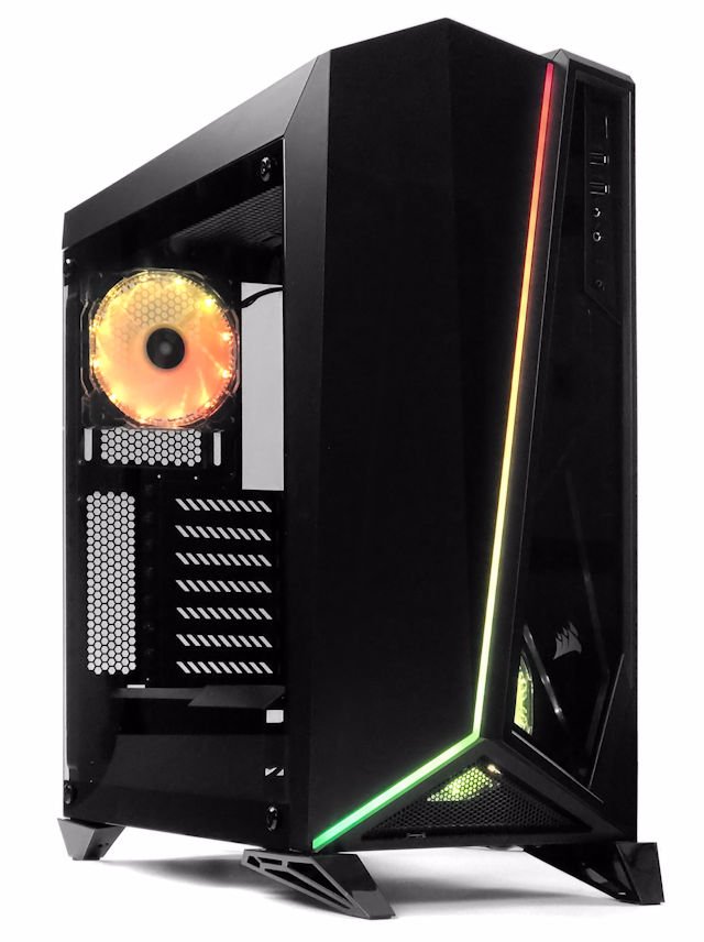 升级iCUE RGB灯效 CORSAIR Carbide SPEC-OMEGA RGB