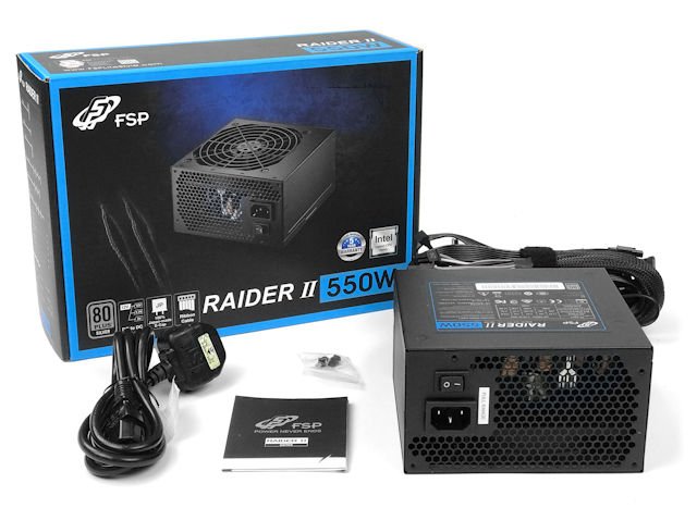 以「银」制「铜」 !! FSP RAIDER II 550W 电源供应器