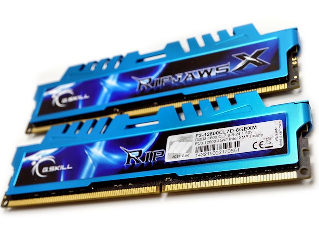 RipjawsX DDR3-1600 C7登场 G.SKILL F3-12800CL7D-8GBXM - 电脑领域 HK