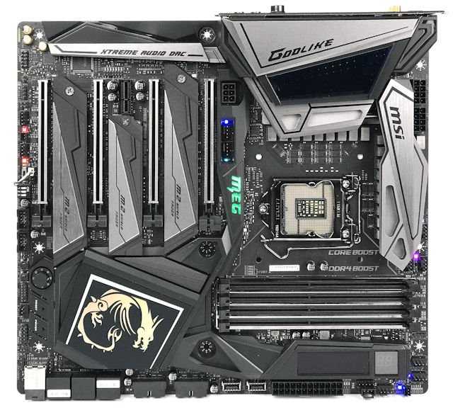 神一般的存在 !! MSI MEG Z390 GODLIKE 主机板
