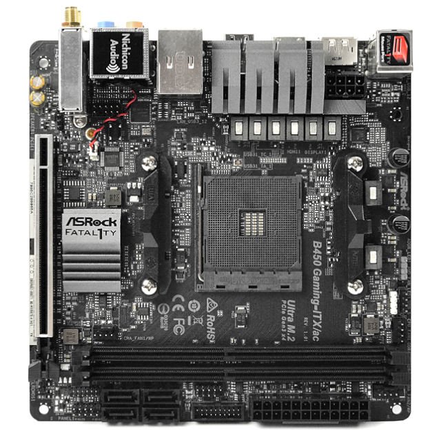 抵玩B450 ITX板 ASROCK Fatal1ty B450 Gaming