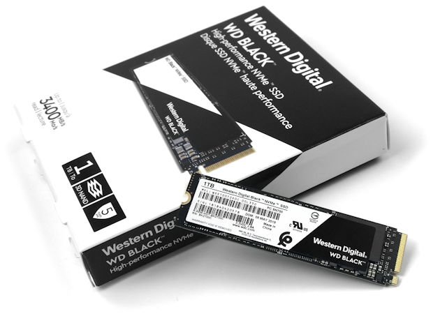 极速 !! 3,400MB/s 、500K IOPS WD Black (2018) NVMe SSD 1TB