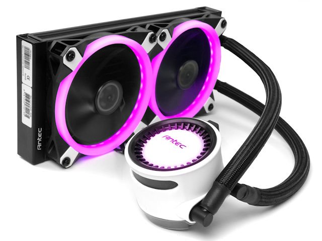 RGB 灯效、三相静音泵 ANTEC Mercury RGB 240 一体式水冷
