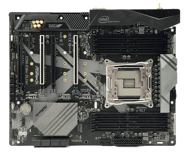 平玩Intel X299平台 ASROCK X299 Killer SLI/ac 主机板