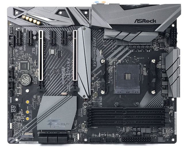 抵玩X470电竞大板 ASROCK Fatal1ty X470 Gaming K4