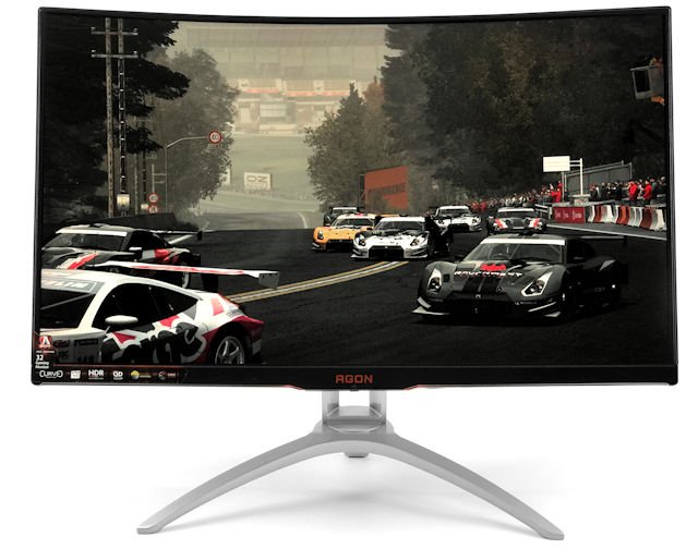 31.5＂ 144Hz QHD曲面 AOC AGON AG322QCX9 电竞显示器