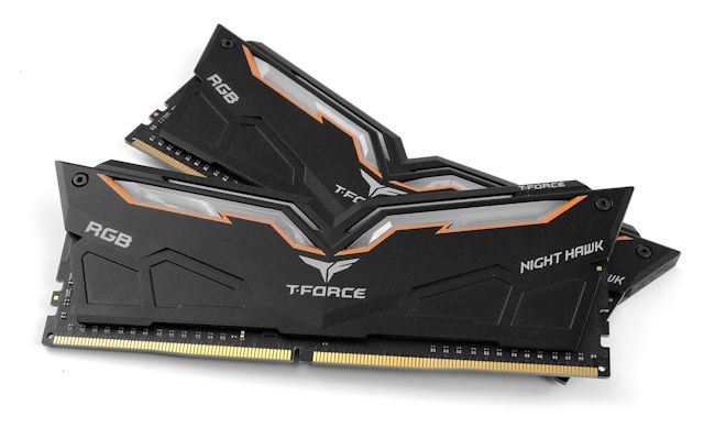 T-Force BLITZ光效技术 TEAM T-Force Night Hawk RGB记忆体模组