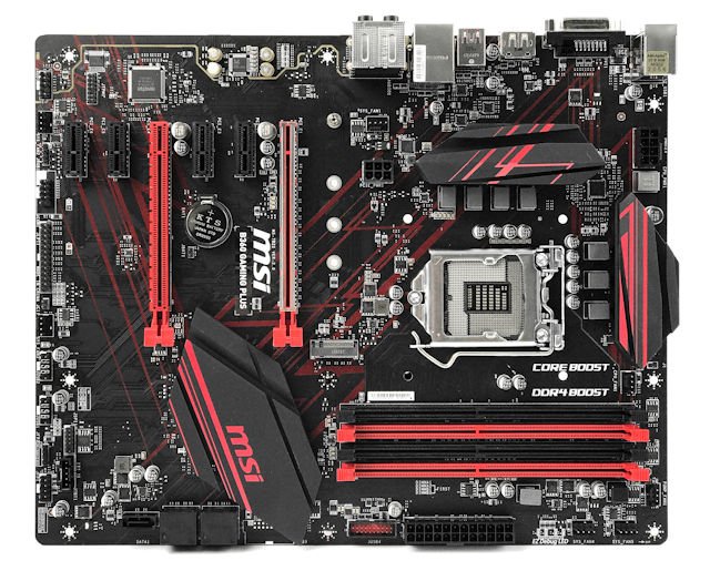 B360 入门电竞大板 MSI B360 Gaming Plus 主机板