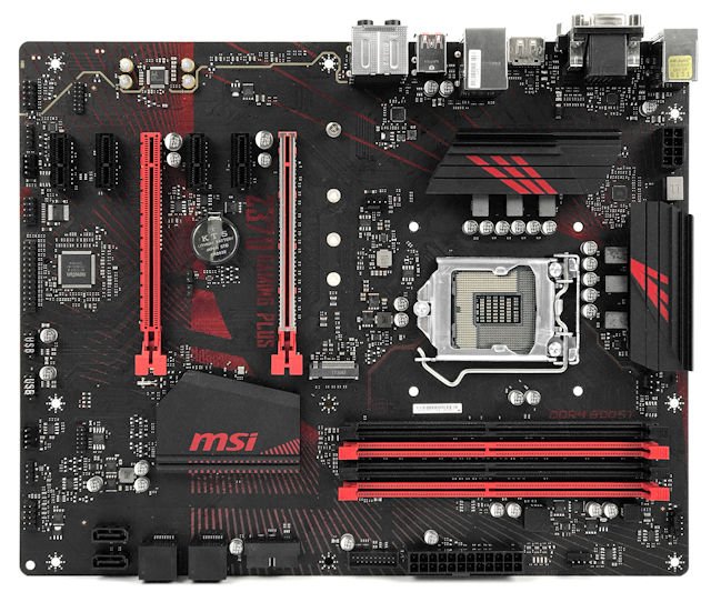 入门级 Z370 电竞大板 MSI Z370 Gaming Plus 主机板