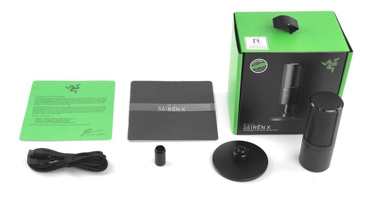 平民价格 入门直播主必备利器 Razer Seirēn X 麦克风