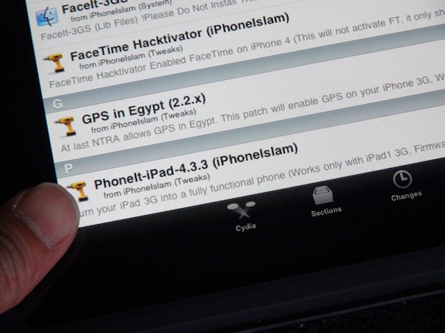 将iPad 3G变成手机!! PhoneIt-iPad 破解效果实测
