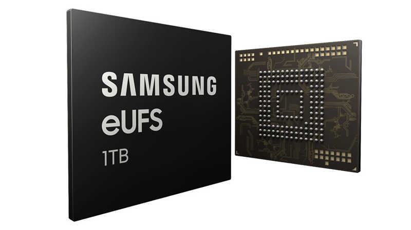 让手机能更尽情地塞好、塞满 Samsung 开始量产 1TB 容量 eUFS