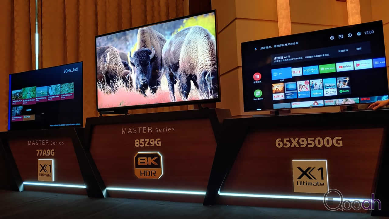 Sony 发布 MASTER Series 全新 8K LCD 及 4K OLED Android 电视