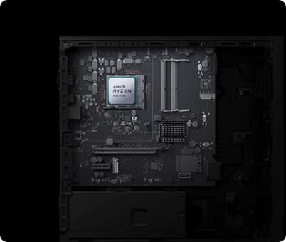 华为首部桌上型电脑发布 HUAWEI MateStation B515 全靠 AMD(5)