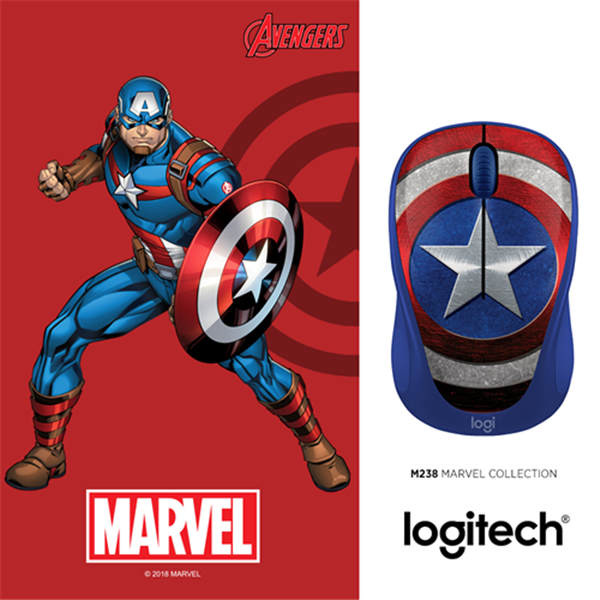 Logitech x 漫威 推出4款英雄型爆滑鼠(5)