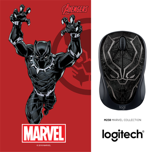 Logitech x 漫威 推出4款英雄型爆滑鼠(2)