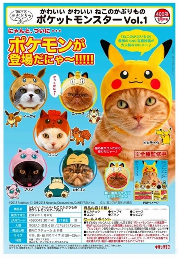 猫奴注意 宠物小精灵猫头套将推出(1)