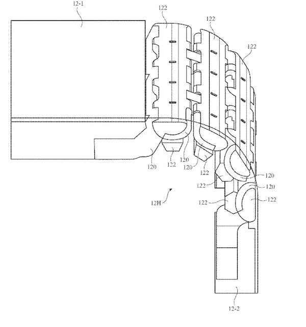 苹果新专利暗示传闻中摺芒 iPhone 或採用全新特殊铰位(1)