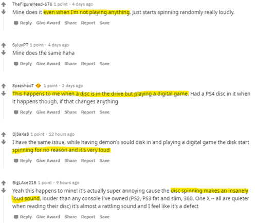 玩家强烈反应PS5不玩游戏也像闹钟一样读盘！噪音非常大！(2)