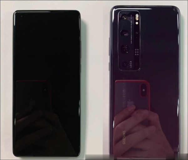 HUAWEI P50 疑似工程样机曝光：配备徕卡五镜头主相机与中置挖孔全萤幕(1)