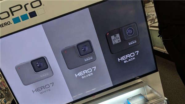 GoPro 新品 Hero 7 三色现身 或于本月内推出！