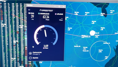 Starlink 卫星网路国外影片开箱与速度实测，安装容易、下载速度最快达到 180Mbps(14)
