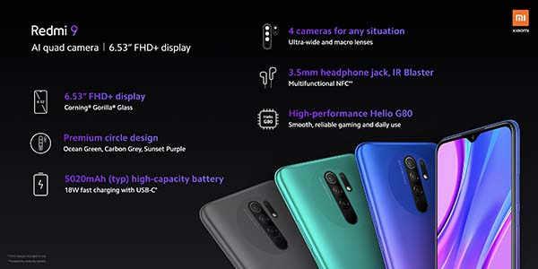 小米在欧洲推 3 款 Redmi 9 系列手机