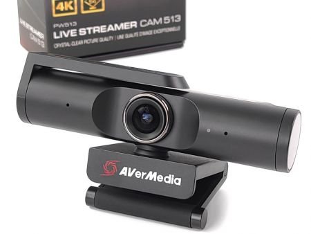 AI 人脸追蹤、自动变焦 AVerMedia Live Streamer CAM 513