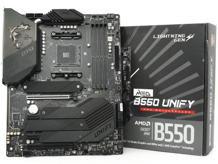  B550 用料比 X570 更好 !? MSI MEG B550 UNIFY 主机板