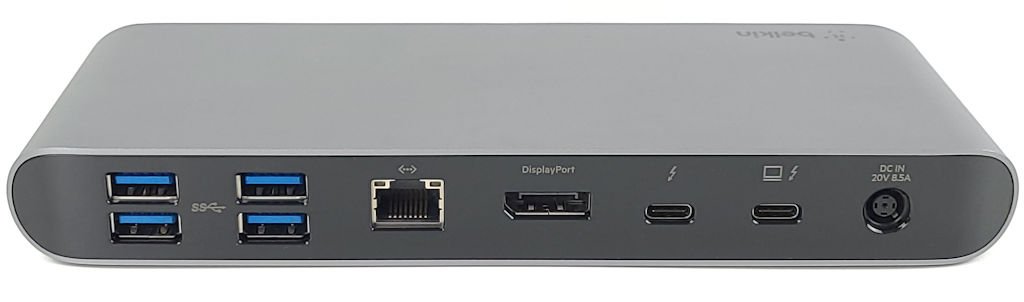 功能超齐、USB-C / TB3 通吃 Belkin Thunderbolt 3 Dock Pro 开箱(4)