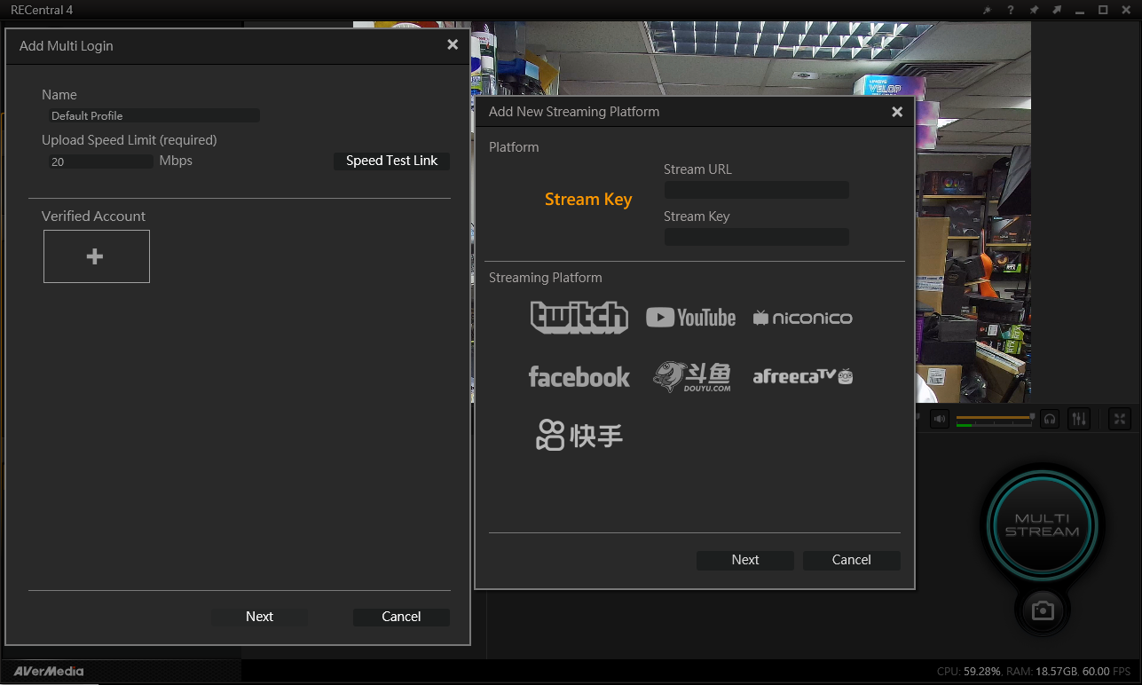 AI 人脸追蹤、自动变焦 AVerMedia Live Streamer CAM 513(12)