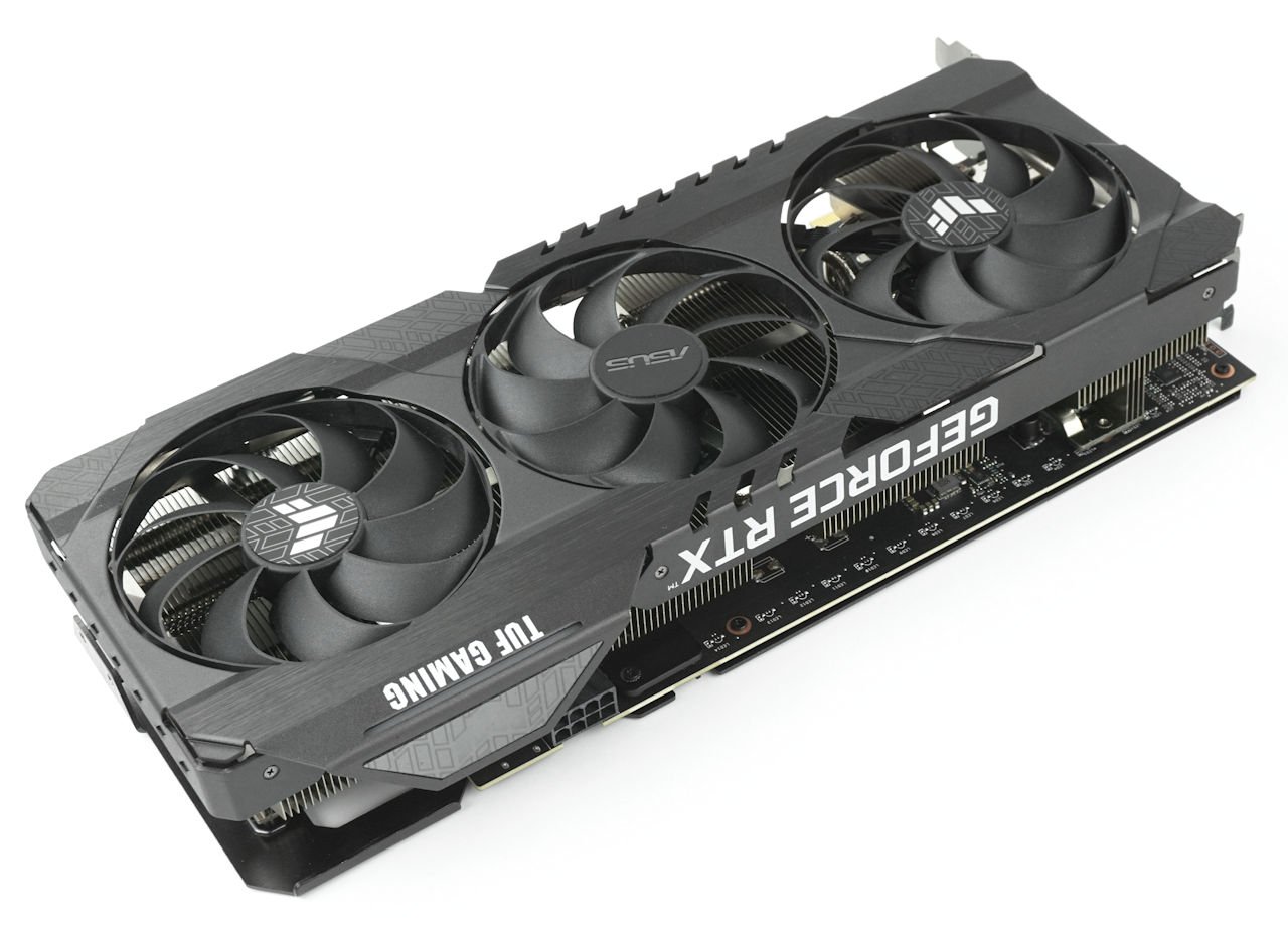 2.7 Slot、MaxContact 镜面散热 ASUS TUF RTX3060 Ti O8G GAMING 显示卡(2)