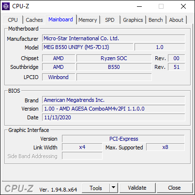  B550 用料比 X570 更好 !? MSI MEG B550 UNIFY 主机板(8)