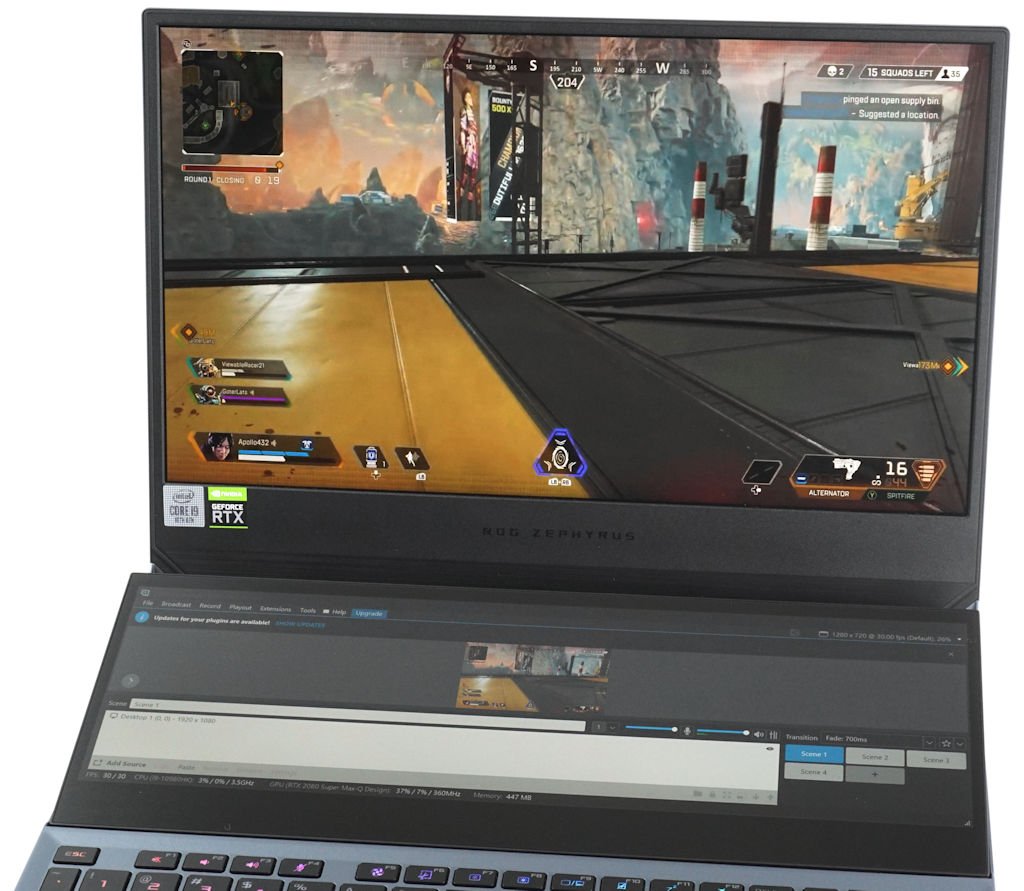 超屈机、双萤幕设计 ASUS ROG Zephyrus Duo 15 GX550 开箱评测(15)