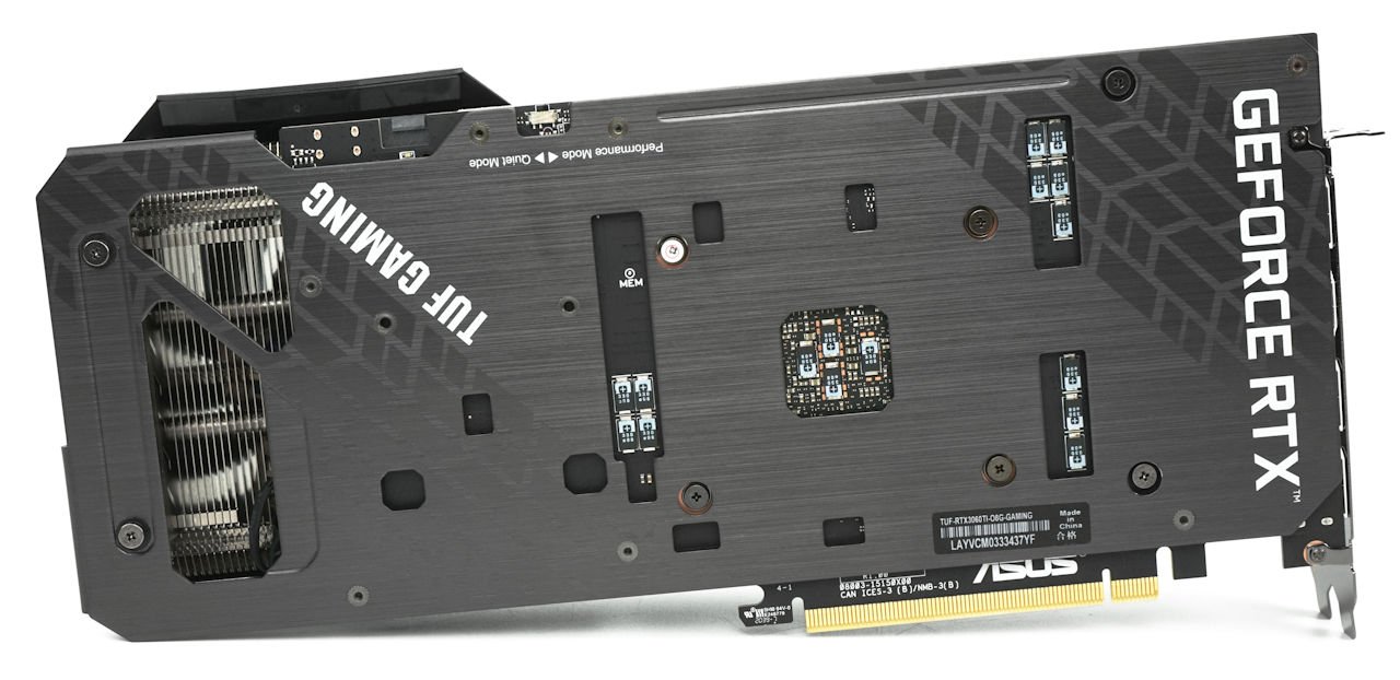 2.7 Slot、MaxContact 镜面散热 ASUS TUF RTX3060 Ti O8G GAMING 显示卡(13)