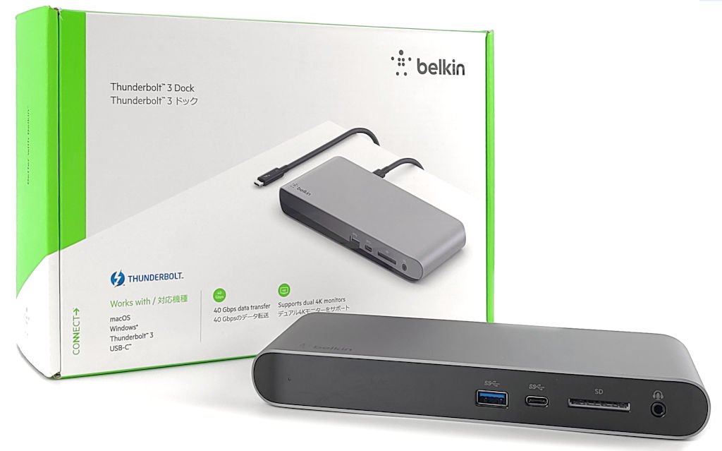 功能超齐、USB-C / TB3 通吃 Belkin Thunderbolt 3 Dock Pro 开箱(1)