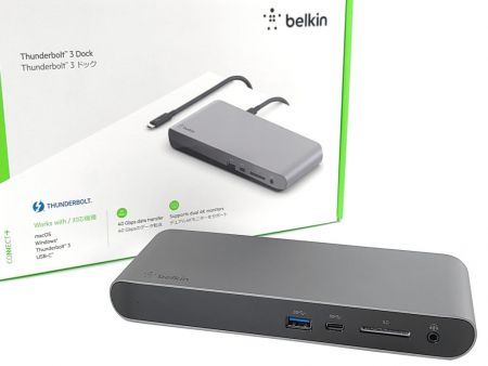 功能超齐、USB-C / TB3 通吃 Belkin Thunderbolt 3 Dock Pro 开箱