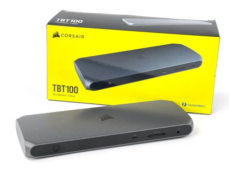 单一线材、扩充连接 + 充电 CORSAIR TBT100 Thunderbolt 3 Dock