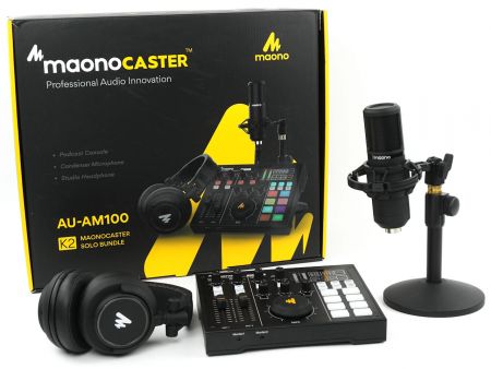 一套齐晒、直播用一流 MAONO Maonocaster AU-AM100 K2 直播组合